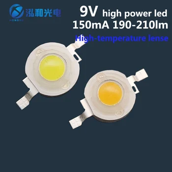 1000pcs 9V 1.5W LED светодиоди с висока мощност 3Pcs Тайван чипове 3000K 6000K 10000K LED диоди за DIY лампа крушка спот лампа - Изображение 1  