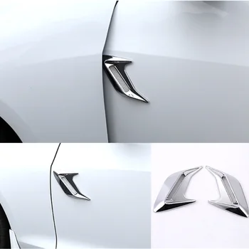 2pcs Универсална симулация на автомобили Странични вентилационни отвори Декоративен капак за всмукване на въздушен поток за Honda CR-V XR-V Accord Civic FIT Джаз Сити Сивик - Изображение 1  