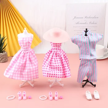 30CM кукла принцеса рокля мъже облекло за кукла двойка кукли дрехи аксесоари обличане играчки детски подаръци - Изображение 1  