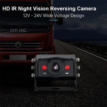  AHD 1920 * 1080P инфрачервена камера за автомобили IR нощно виждане обратна водоустойчива монитор за задно виждане RCA видео кабел за камион автобус - Изображение 2  