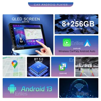 Android 13 Автомобилно радио за Fiat Tipo Egea Dodge Neon 2015 -2018 Мултимедиен видео плейър Навигация Стерео GPS Carplay Android Auto - Изображение 2  