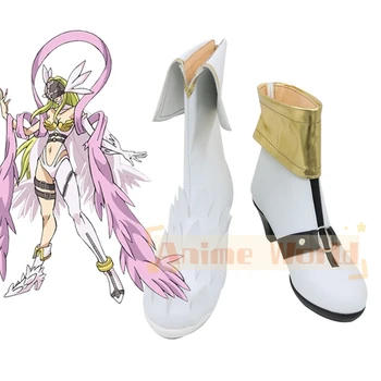 Digimon Приключенски Angewomon косплей обувки - Изображение 1  