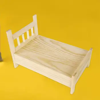 Dollhouse миниатюрно легло мини мебели модел за 1/12 мащаб кукла къща - Изображение 1  