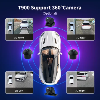 EKIY T900 За Ford Figo 2015 - 2018 Безжичен Carplay Android Auto Car Radio Мултимедиен плейър Навигация GPS No 2 Din DVD стерео - Изображение 2  