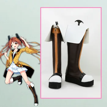 Fate Stay Night Emiya Shirou Cosplay обувки ботуши Хелоуин карнавал парти костюм аксесоар Персонализиран размер - Изображение 1  