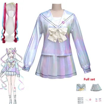 Game NEEDY GIRL OVERDOSE KAngel косплей костюм Лолита момичета моряк костюм униформа рокля Хелоуин карнавал аниме дрехи - Изображение 1  