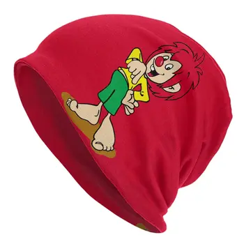 Hat Pumuckl е невидим гоблин за всеки с червена коса тънки капачки Pumuckl Skullies Beanies Ски шапки Памучни шапки - Изображение 1  