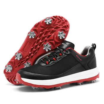 New Activity Nail Мъжки обувки Дишаща GolfEquipment Специални антихлъзгащи се мъжки обувки за голф - Изображение 1  