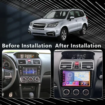 QSZN За Subaru Forester WRX XV 2015-2018 Android 13 Car Radio Мултимедиен плейър Навигация 4G GPS Carplay Autoradio Head Unit - Изображение 2  