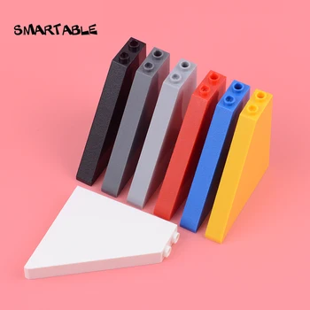 Smartable Slope 1x6x5 55° градивни блокове MOC части играчки за деца Професионални съвместими основни марки 30249 8бр / лот - Изображение 1  