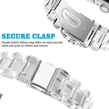 TransparentResin Strap For Realme Watch 3 2 Pro Smart Watch Band For Realme Watch S Pro Wristband Realme Dizo Watch 2 гривни - Изображение 2  