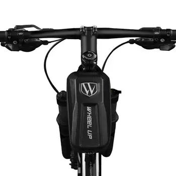 Wheelup чанти за велосипеди Предна рамка тръба Колоездене торбичка водоустойчив сензорен екран телефон случай притежателя чанти MTB аксесоари - Изображение 1  