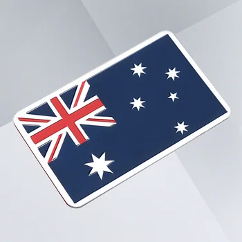 Австралия кола стикер национален флаг броня значка Decal кола тялото декорация (правоъгълна) - Изображение 1  