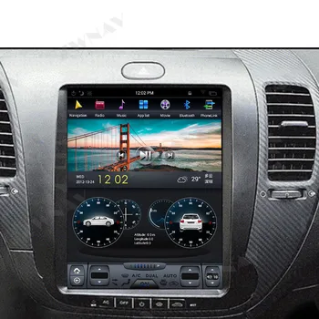 Автомобилен мултимедиен плейър за KIA CERATO K3 FORTE 2013-2017 Android px6 tesla стил екран стерео аудио радио авторадио GPS Head uni - Изображение 1  