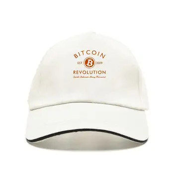 Бил Шапки Мъжка бейзболна шапка Класическа Bitcoin революция Регулируем дизайн Snapback лозунг Бейзболна шапка за фенове Ден на бащата B - Изображение 1  