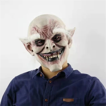 Вампирска маска Хелоуин Страшно зомби чудовище латекс маски косплей парти ужас демон костюм шапки зомби вампири маска - Изображение 1  