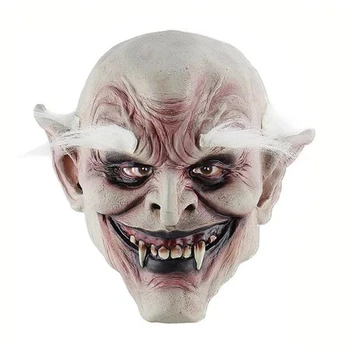 Вампирска маска Хелоуин Страшно зомби чудовище латекс маски косплей парти ужас демон костюм шапки зомби вампири маска - Изображение 2  
