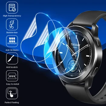 За Xiaomi Watch S1 Активни хидрогелни протектори за екран Мек гел филм (не стъкло) за Xiaomi Mi Watch S3 S1 Аксесоари за смарт часовници - Изображение 2  