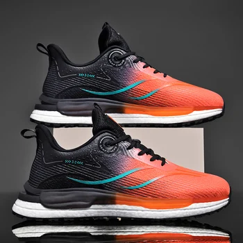 Нови дишащи обувки за бягане Мъже Жени Маратонки за бягане Леки обувки за ходене Мъжки маратонки - Изображение 1  