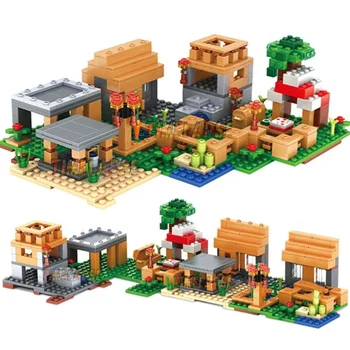 Нови Селата Къща Прасета Алекс Зомби Действие Градивни блокове Класически модели Комплекти тухли Детски комплекти - Изображение 1  