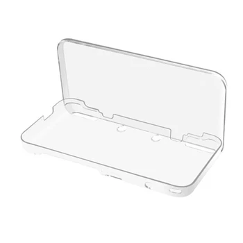 Прозрачен твърд калъф за компютър Защитна покривна кожа за нови 2DS XL / LL 2DSXL 2DSLL Clear Crystal Протектори за цяло тяло Ръкав T5EE - Изображение 1  