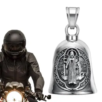 Пънк стил любов камбана висулка мотоциклет титанов стомана мотоциклет езда амулет висулка рок парти аксесоари - Изображение 1  