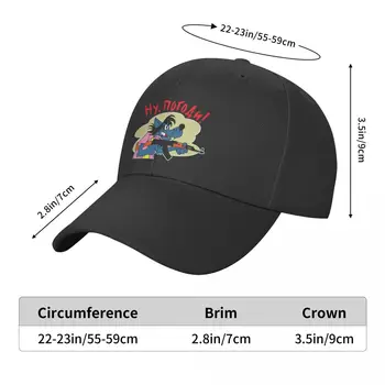 Смешни Nu Pogodi Wolf бейзбол мъже полиестерни шапки регулируема шапка мода случайни капачка камион шофьор шапка - Изображение 2  