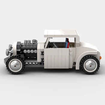 технически Moc тухли класически автомобил модел реколта суперкола модулни строителни блокове подаръци играчки за деца DIY комплекти сглобяване - Изображение 2  