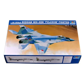 Тромпетист 02238 1/32 Русия МИГ-29М Fulcrum изтребител военен самолет пластмаса събрание модел играчка занаятчийски сграда комплект - Изображение 1  