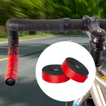Удобна лента за захващане на велосипеди Извити кормило, обвити с ремъци за аксесоар за кормило за велосипеди - Изображение 2  