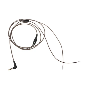 1.2m DIY кабел за слушалки Висококачествен кабел за подмяна на кабел за ремонт Надстройка Слушалки Кабел за слушалки - Изображение 1  