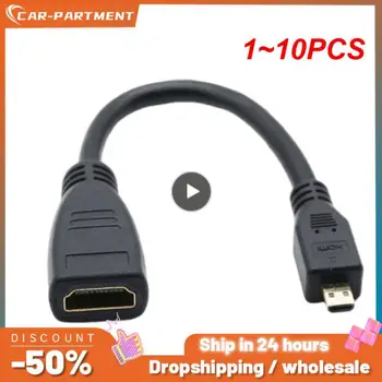  1 ~ 10PCS кола Aux преобразуване USB кабел MP3 аудио кабел 3.5mm аудио кръгла глава Т-образен щепсел за свързване към U диск преносим - Изображение 1  
