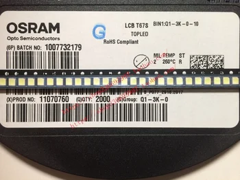 100pcs/OSRAM LCBT67S Patch 3528 2 фута Puliang лед синьо LED лампа мъниста за автомобилни инструменти 1210 Импортирани - Изображение 1  