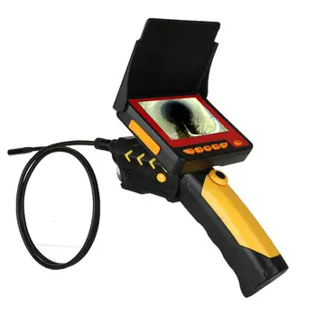 1m кабелна тръба змия инспекция камера видео DVR тръба диагностичен ендоскоп цифров видеоскоп с 4.3 инчов LCD монитор - Изображение 2  