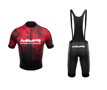 2023 MMR TEAM Мъжко колоездачно джърси къс ръкав велосипедно облекло с къси панталони Ropa Ciclismo - Изображение 1  