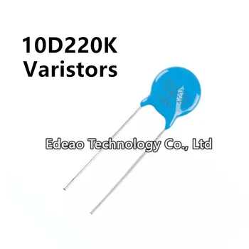 20pcs/lot Варистори 10D220K 10D-220K 220KD10 22V диаметър: 10mm - Изображение 1  