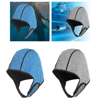 2mm неопрен гмуркане водолазен качулка водолазна шапка водолазна шапка плуване термичен сърф качулка за възрастни жени мъже каяк - Изображение 2  