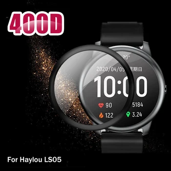 400D меки влакна защитен филм за Xiaomi Haylou слънчева LS05 капак смарт часовник цял екран протектор филм не стъкло - Изображение 1  