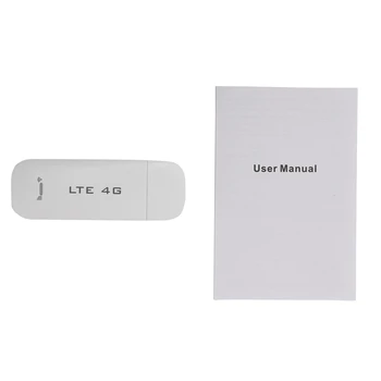 4X 4G Wifi рутер USB донгъл безжичен модем 100Mbps със слот за SIM карта Pocket Mobile Wifi за кола безжичен хотспот - Изображение 1  