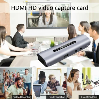 Acquisition Box Видео игра Gamem Usb 1080p DVD камера Z35hdmi Case Grabber Record High Definition Capture Card - Изображение 1  