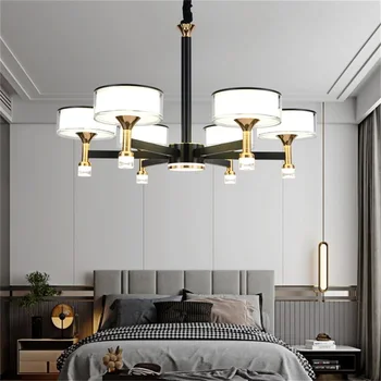 AFRA Nordic полилей лампа LED висулка светлина творчески декоративно приспособление за дома хол - Изображение 2  