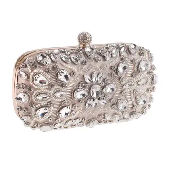 Alneed вечерна чанта за дами 2023 акрилни кристал диамант жена портфейл момичета рамо чанта - Изображение 2  