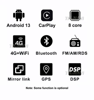 Android 13 За Honda Shuttle 2 2015 - 2020 Дясна ръка шофьор кола радио мултимедиен плейър навигация стерео Carplay WIFI 2K GPS - Изображение 2  