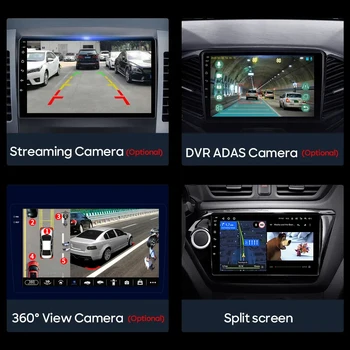 Android 13 За Toyota Yaris 2 XP90 2005 - 2012 Главен блок Мултимедия Dash Cam Carplay Auto Високопроизводителен QLED екран CPU WIFI - Изображение 2  
