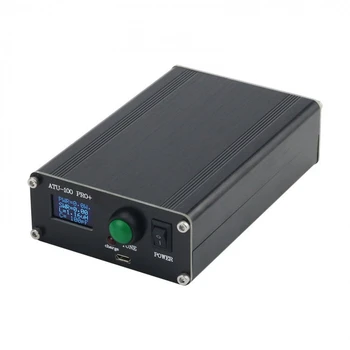 ATU-100 Pro+ 7X7 1.8-55Mhz 0.96 инчов OLED дисплей 120W акумулаторна антена тунер автоматична антена тунер късовълнова антена тунер - Изображение 2  