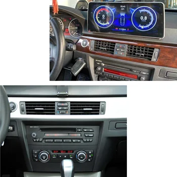 BONROAD 12.3inch кола мултимедиен плейър за BMW Серия 3 E90 E91 E92 E93 2005-2012 Linux система 1920 * 720 безжичен Carplay HiCar - Изображение 2  