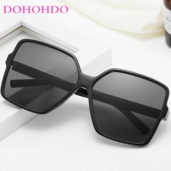 DOHOHDO 2024 Чисто нови слънчеви очила Персонализирани квадратни универсални слънчеви очила Trend Цветни очила UV400 Shades Gafas de sol - Изображение 2  