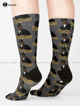 Eazy E Rapper Nwa Hip Hop Ruthless Art Socks Running Socks Christmas Gift Unisex Adult Teen Youth Socks Custom Women Men - Изображение 2  