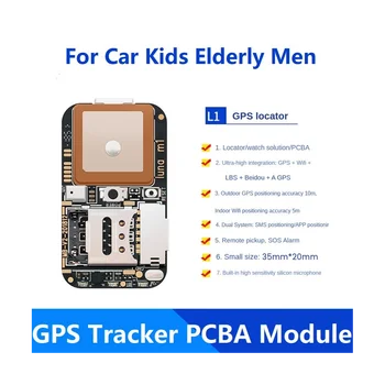GPS Tracker модул Beidou WIFI базова станция в реално време проследяване локатор устройство за кола деца възрастни мъже запис тракер - Изображение 1  