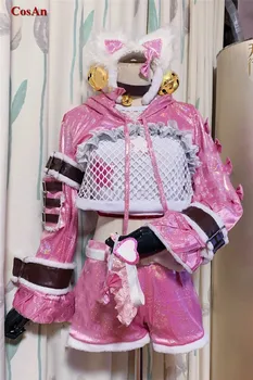 Hot Anime Destiny Child Pekhet Cosplay Костюм Мода Прекрасен розов готически униформи Дейност Парти Ролева игра Облекло по поръчка - Изображение 1  